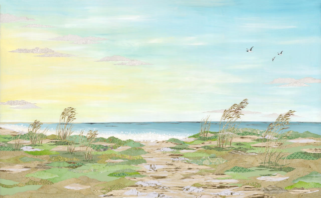 Beachscape Art - "Brand New Dawn"